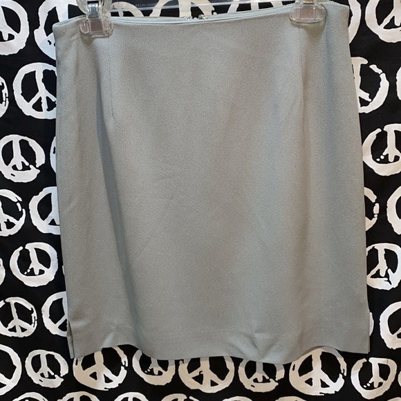 IRIS SINGER 6-BUTTON BLAZER MINT GREEN SKIRT SUIT SZ 6 JKT/SZ 8 SKIRT - Picture 8 of 16